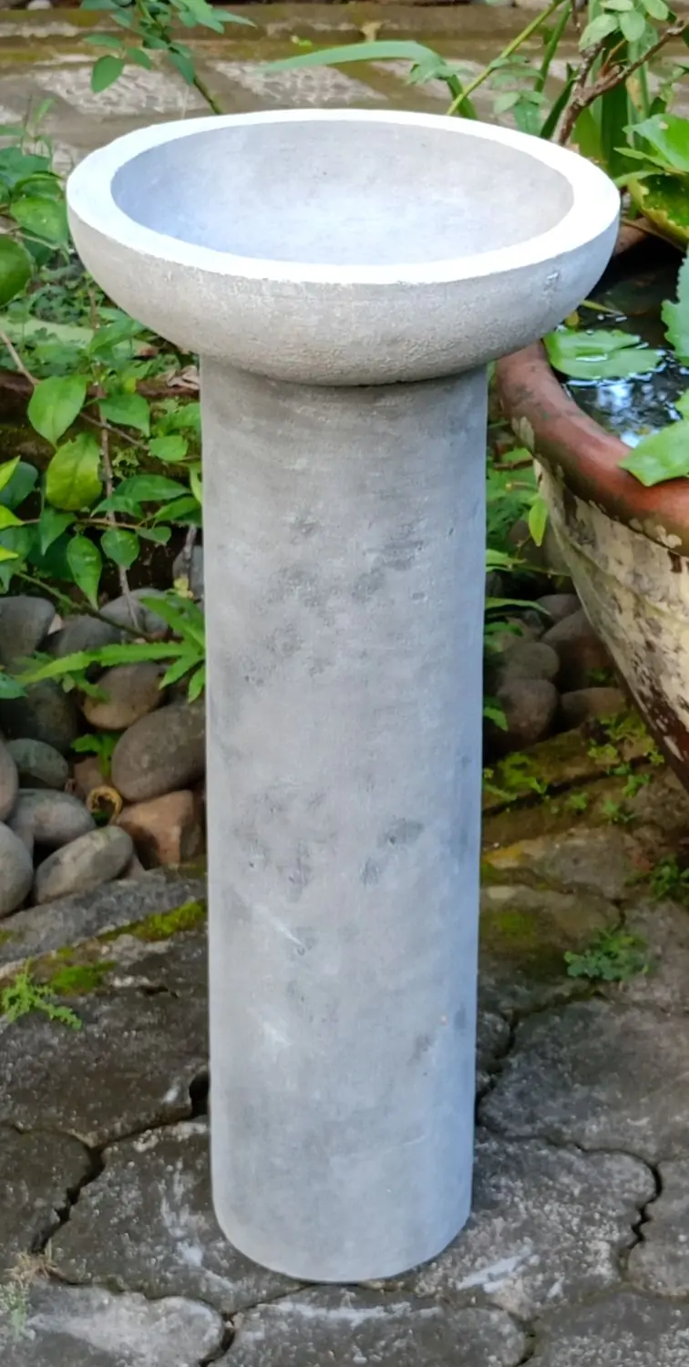  Product image 4 of the product “Surabaya - Bowl, plain, Ø 30 cm | cast stone ”